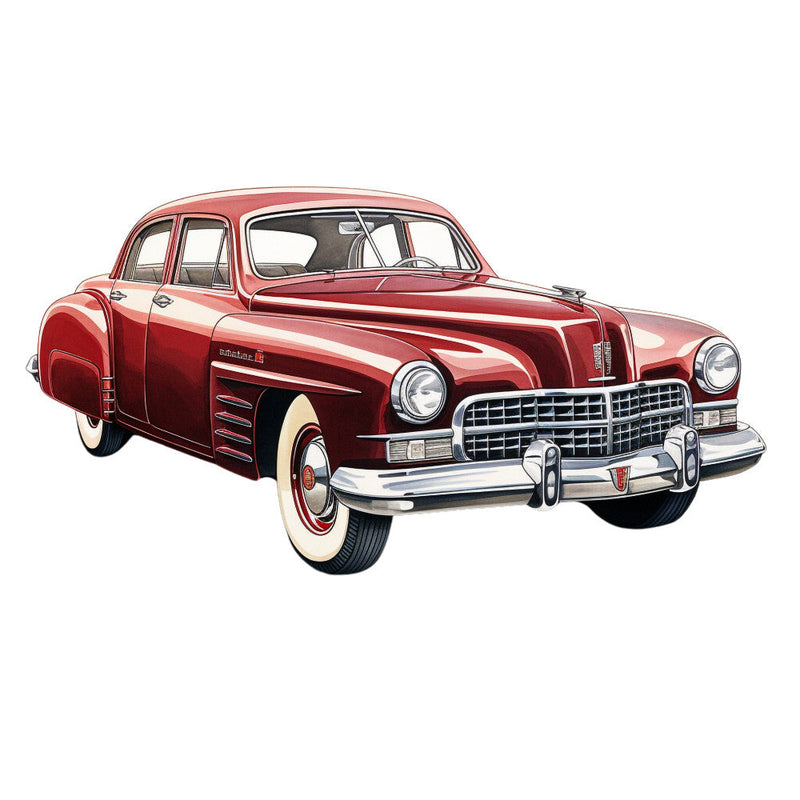 Vintage Cars Fabric Panel 28