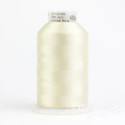 DecoBob Cottonized Polyester 80wt 6000m Antique White