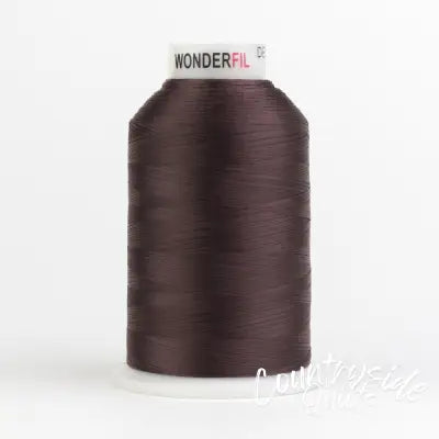 DecoBob Cottonized Polyester 80wt 6000m Burgundy