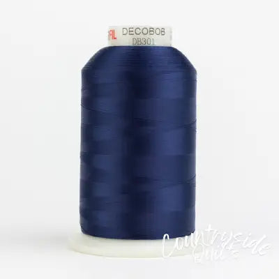 DecoBob Cottonized Polyester 80wt 6000m Navy