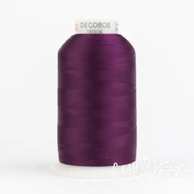 DecoBob Cottonized Polyester 80wt 6000m Soft Purple