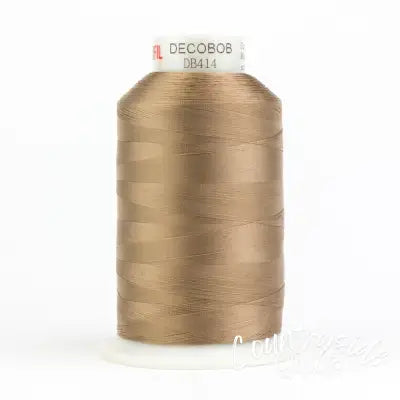 DecoBob Cottonized Polyester 80wt 6000m Soft Tan