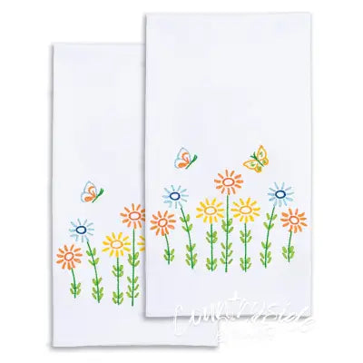 Decorative Hand Towel Field of Flowers