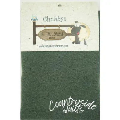 Deep Forest Wool Chubbys 16in Square Solid