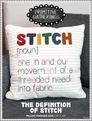 The Definition Of Stitch