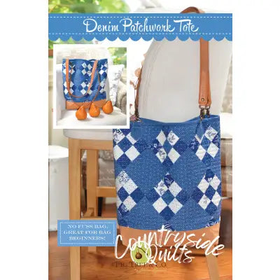 Denim Patchwork Tote