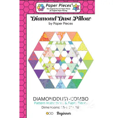 Diamond Dust Pillow Pattern and Piece Pack