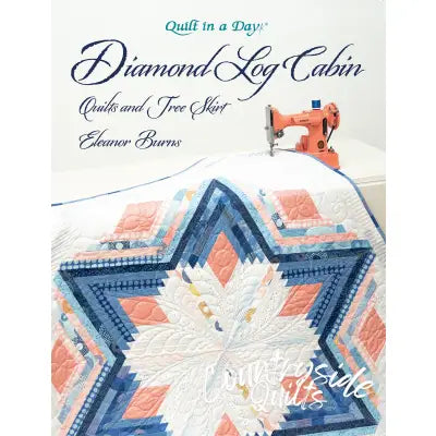 Diamond Log Cabin Quilts and Tree Skirt