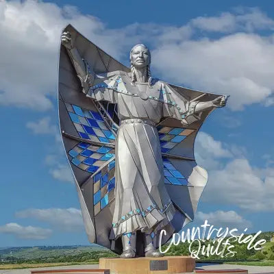 Dignity of Earth and Sky Panel 20in x 20in