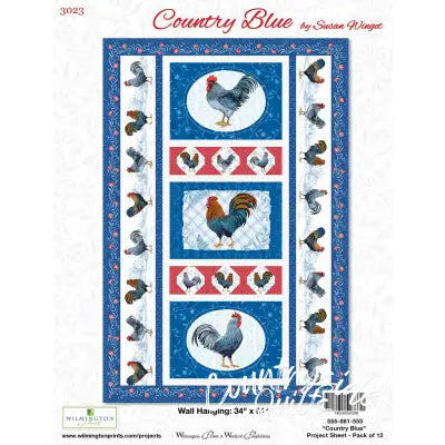 Display Poster Country Blue