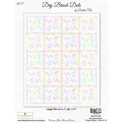 Display Poster Dry Brush Dots