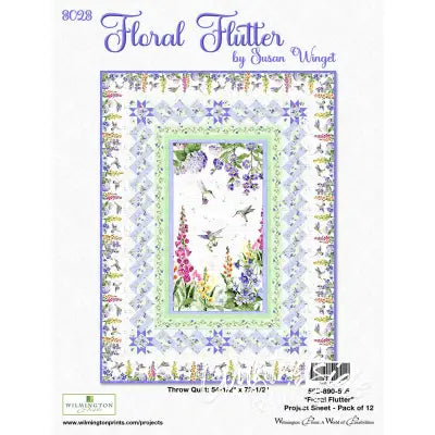 Display Poster Floral Flutter