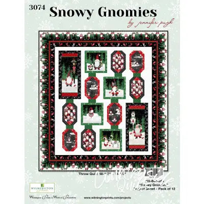Display Poster Snowy Gnomies