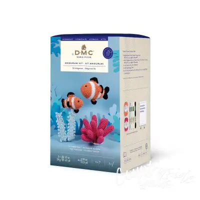 DMC Clownfish and Seaweed Amigurumi
