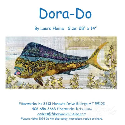 Dora-Do Collage Pattern by Laura Heine