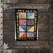 DOUBLE HOUR GLASS QUILT PATTERN Quilt Pattern 85035 3DQ6969