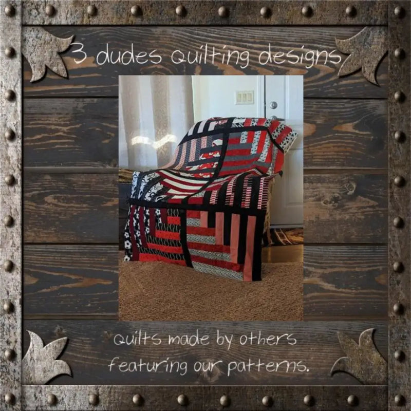 DOUBLE HOUR GLASS QUILT PATTERN Quilt Pattern 85035 3DQ6969
