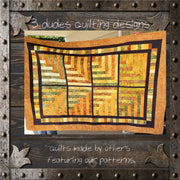 DOUBLE HOUR GLASS QUILT PATTERN Quilt Pattern 85035 3DQ6969