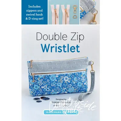Double Zip Wristlet Kit