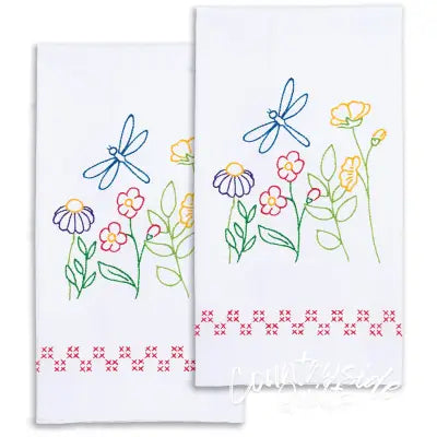 Dragonflies Decorative Hand Towels