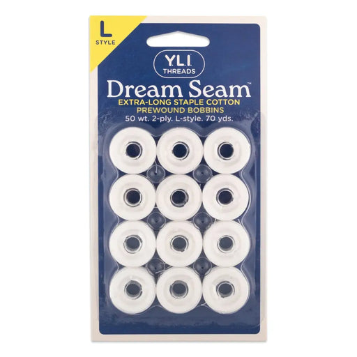 Dream Seam #301 - White L style Thread 12-4-301