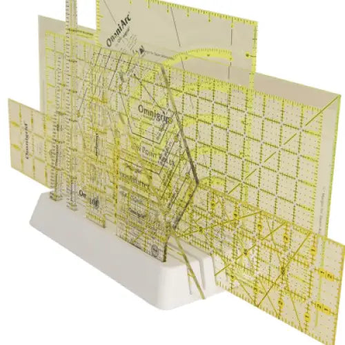 Dritz Plastic Ruler & Template Stand 10 Slots White 3143