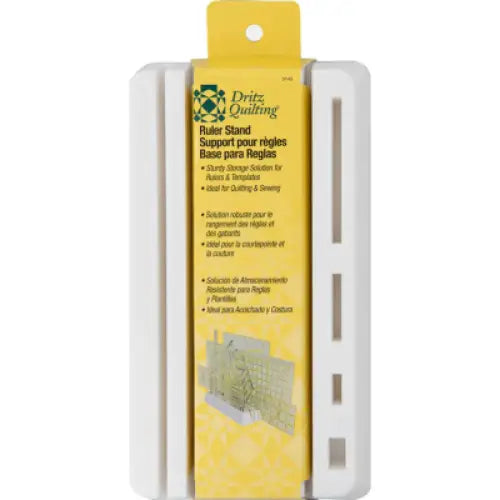 Dritz Plastic Ruler & Template Stand 10 Slots White 3143