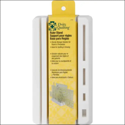 Dritz Plastic Ruler & Template Stand 10 Slots White 3143