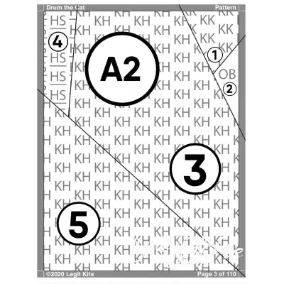 Drum the Cat Quilt Kit
