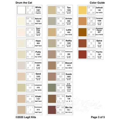 Drum the Cat Quilt Kit