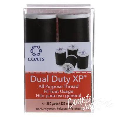 Dual Duty XP Thread Set 4pc Black