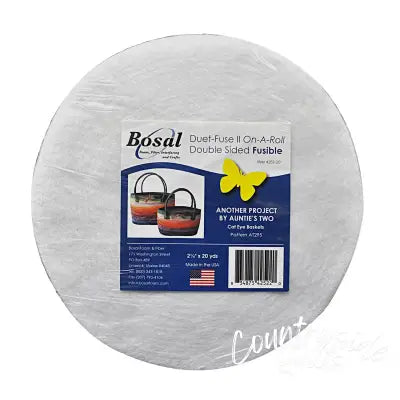 Duet Fuse II Double Sided Fusible Batting 2-1/4in x 20yds
