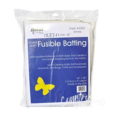 Duet Fuse II Double Sided Fusible Batting 36in x 45in