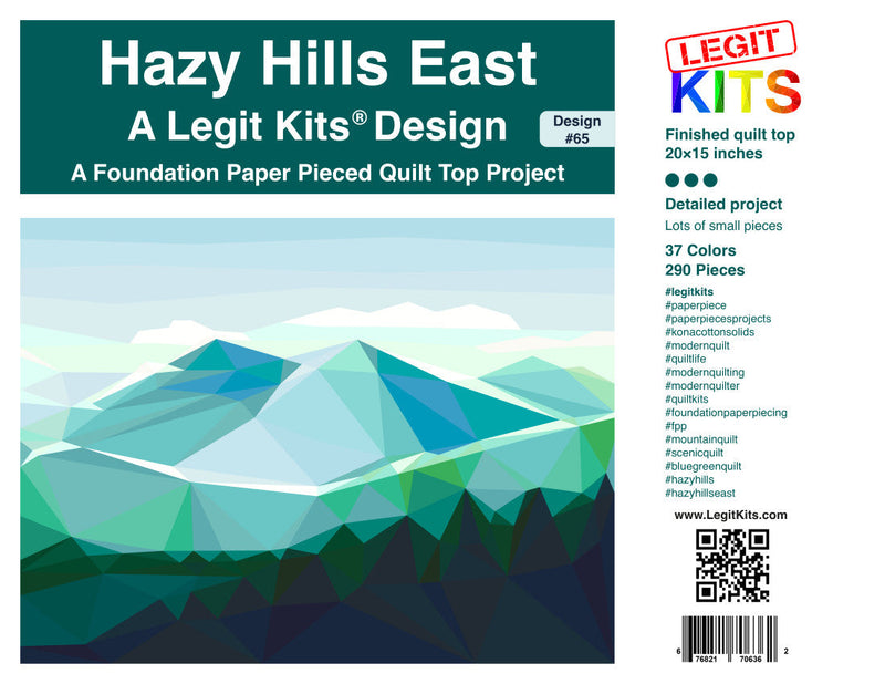 Hazy Hills East Quilt Kit