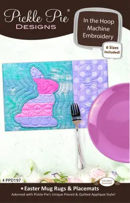Easter Bunny Mug Rugs & Placemats