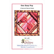 One Easy Pop Quilt Pattern 739406408812