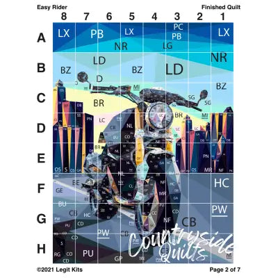 Easy Rider Quilt Kit