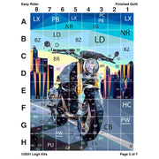 Easy Rider Quilt Kit QK022