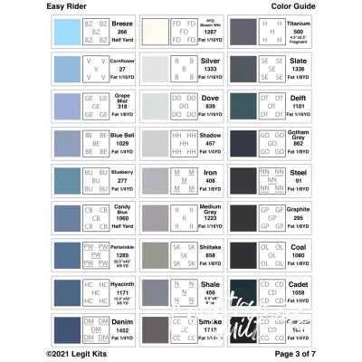 Easy Rider Quilt Kit