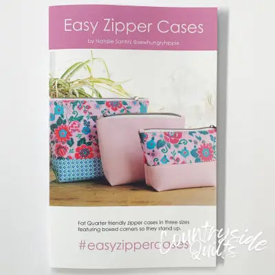 Easy Zipper Cases Sewing Pattern
