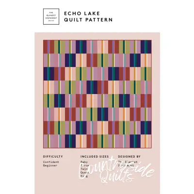 Echo Lake Quilt Pattern