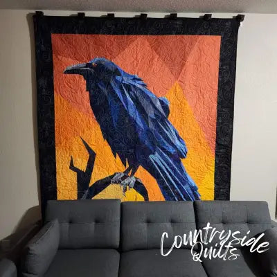 Edgar the Raven Quilt Kit