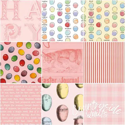 Egg Hunt 1 Yard Bundle Pink, 9pcs