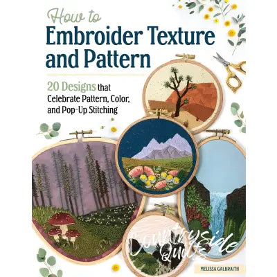 How to Embroider Texture and Pattern
