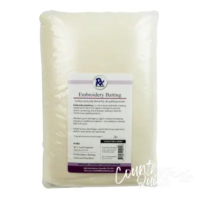 Embroidery Batting 60in x 3yds