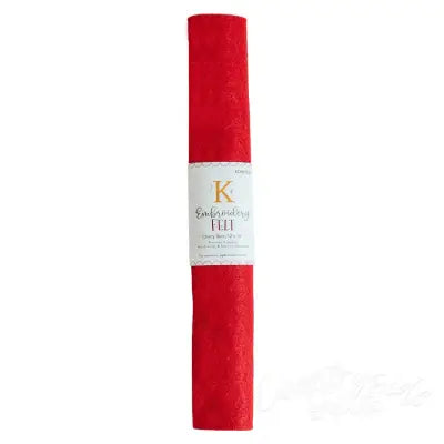 Embroidery Felt - Cherry Red