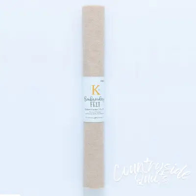 Embroidery Felt Graham Cracker 12in x 18in