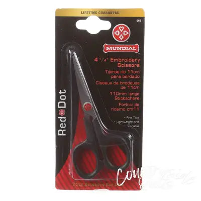 Embroidery Scissor 4 1/2in