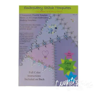 Embroidery Stitch Templates