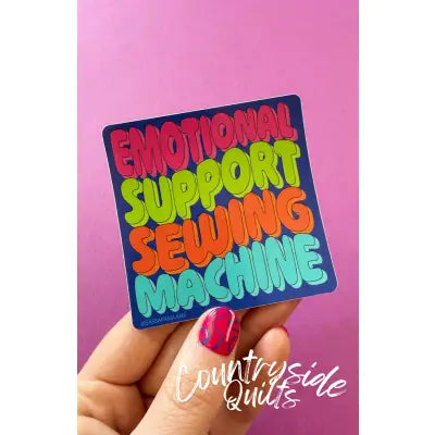 Emotional Support Stickers 6pk